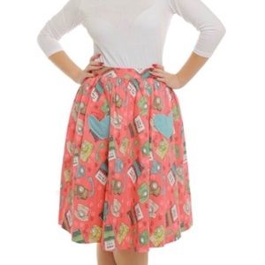 Lindy Bop Typewriters Skirt